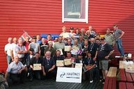 Alle Teilnehmer und Veranstalter des 1.Lengfestival in Nautnes auf einem Blick