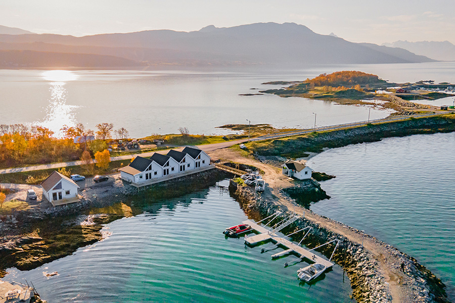 Dyrøysund Sjøhus - die Perle am Solbergfjord!